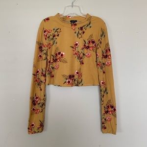 ClosetClearOut-Rue 21 Mustard Yellow Crop Top